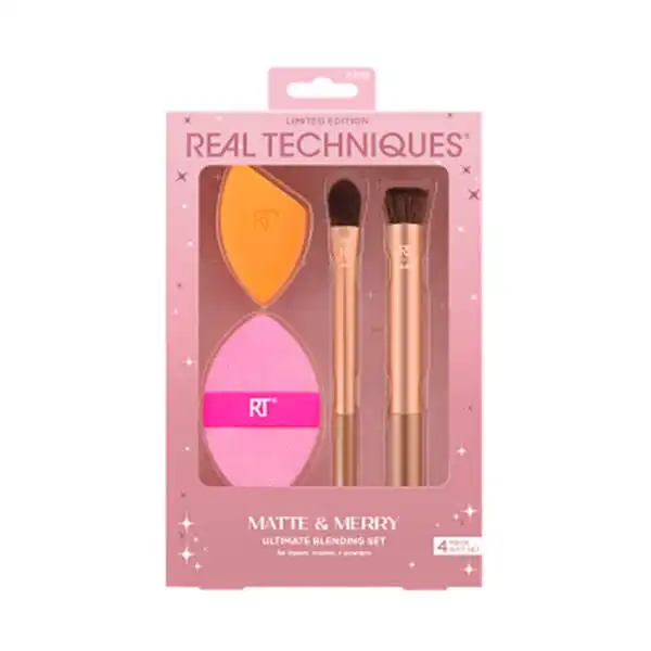 Matte And Merry Set - Real Techniques - Comparador de precios