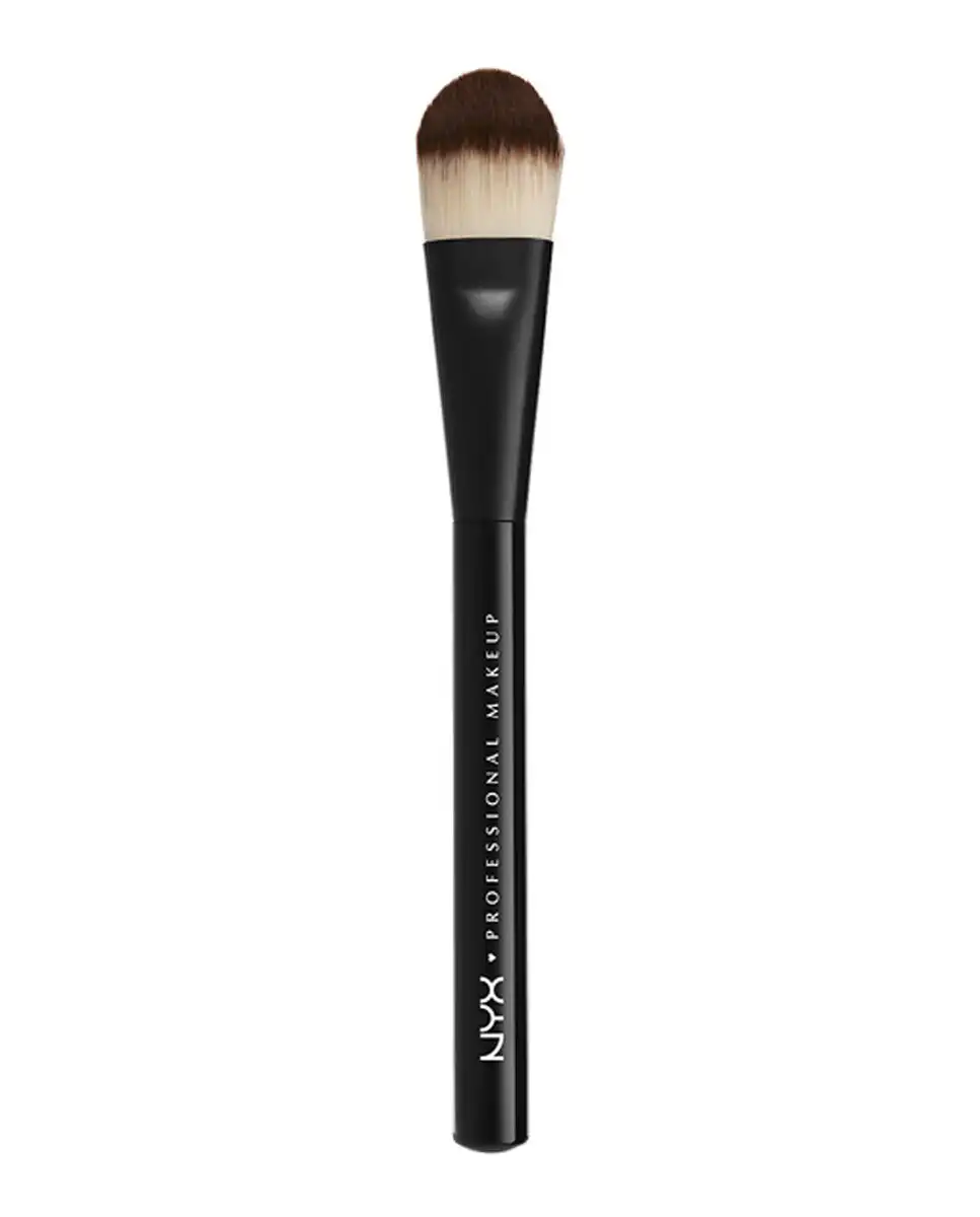NYX Professional Makeup - Brocha De Maquillaje Fluido Pro Flat Foundation Brush - NYX Professional Makeup - Comparador de precios