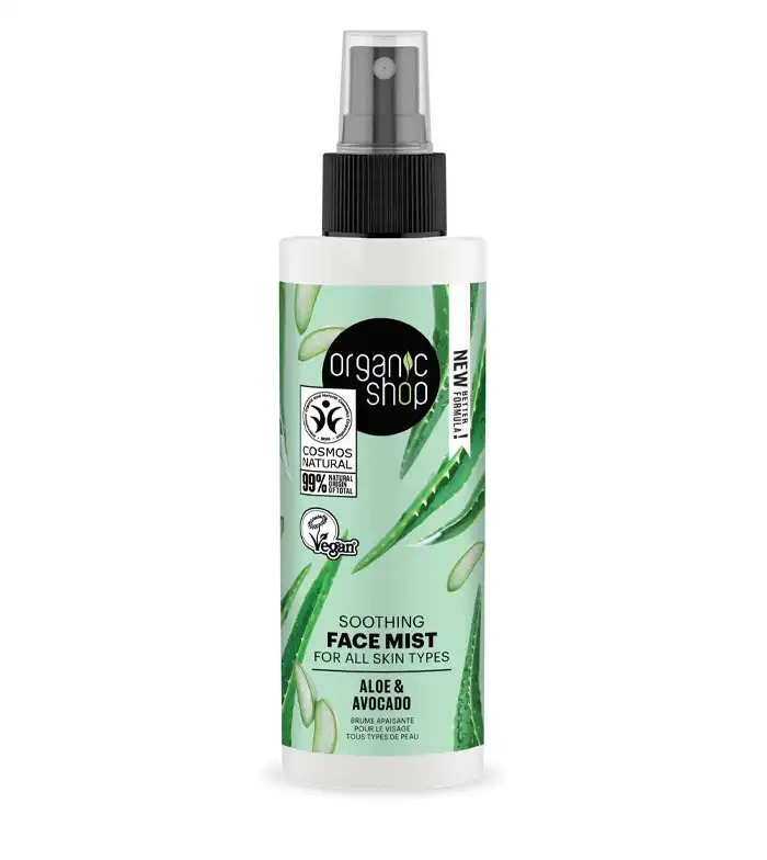 Organic Shop - Bruma facial calmante para todo tipo de pieles - Aloe y Aguacate - Organic Shop - Comparador de precios