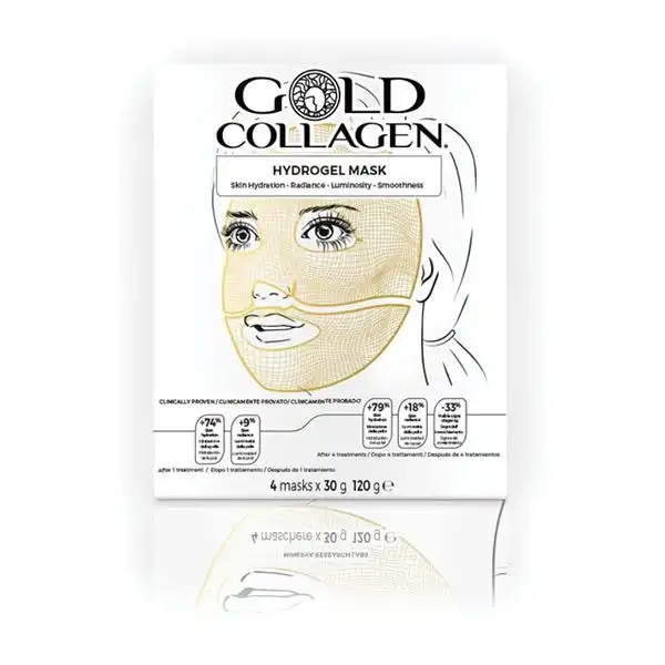 Pack Hydrogel Mask - Gold Collagen - Comparador de precios