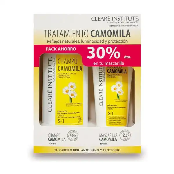 Pack Tratamiento Camomila - Clearé Institute - Comparador de precios