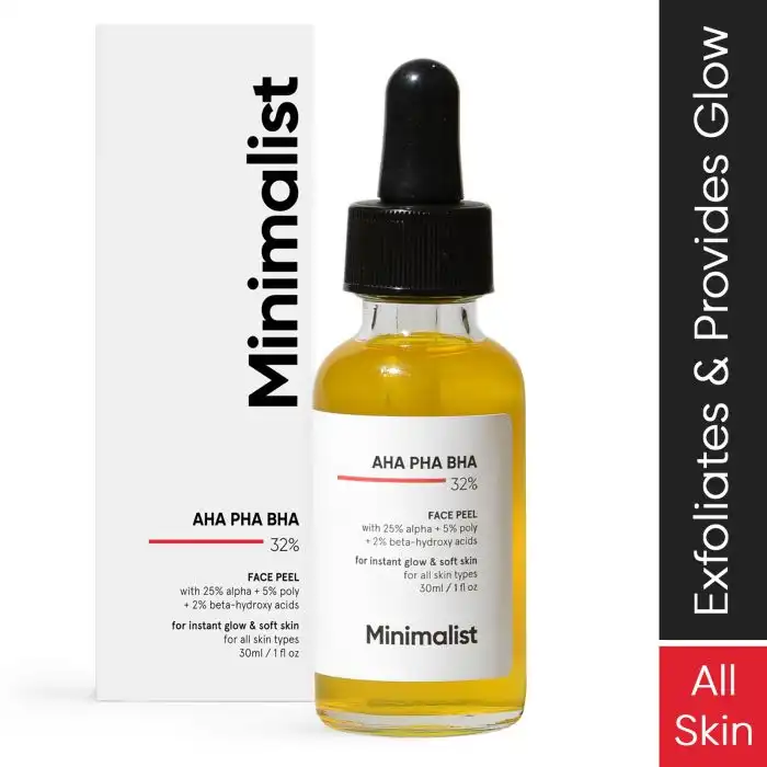 Peeling Facial AHA PHA BHA 32% 30 ml - Minimalist - Comparador de precios