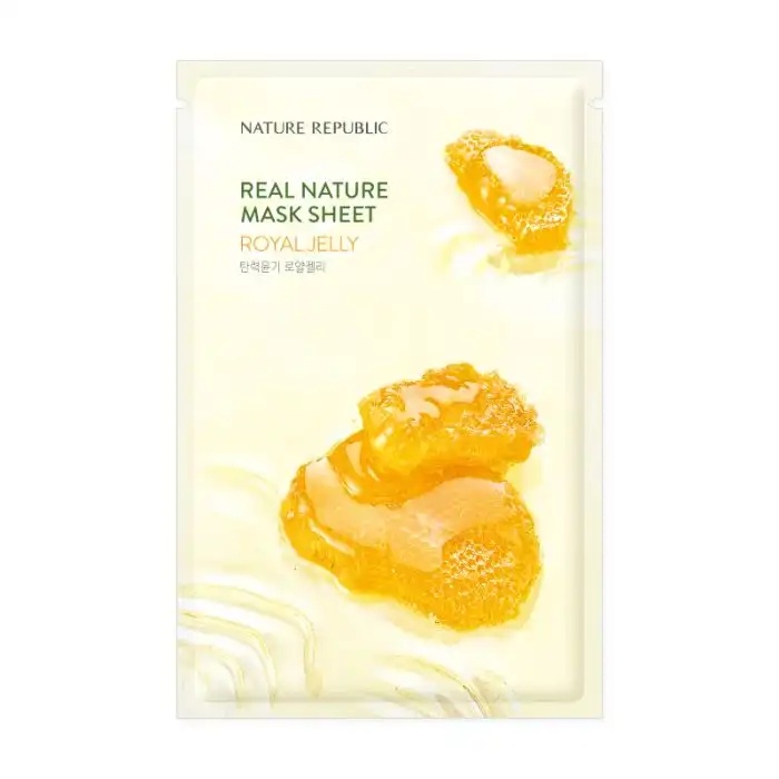 Real Nature Royal Jelly Mask Sheet 23 ml - Nature Republic - Comparador de precios