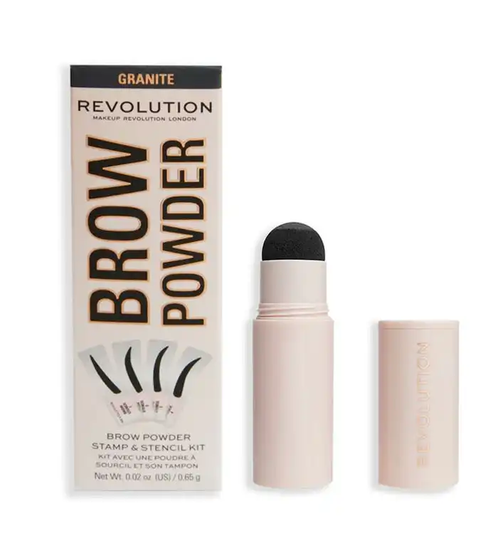 Revolution - Kit de cejas Brow Powder - Granite - Makeup Revolution - Comparador de precios