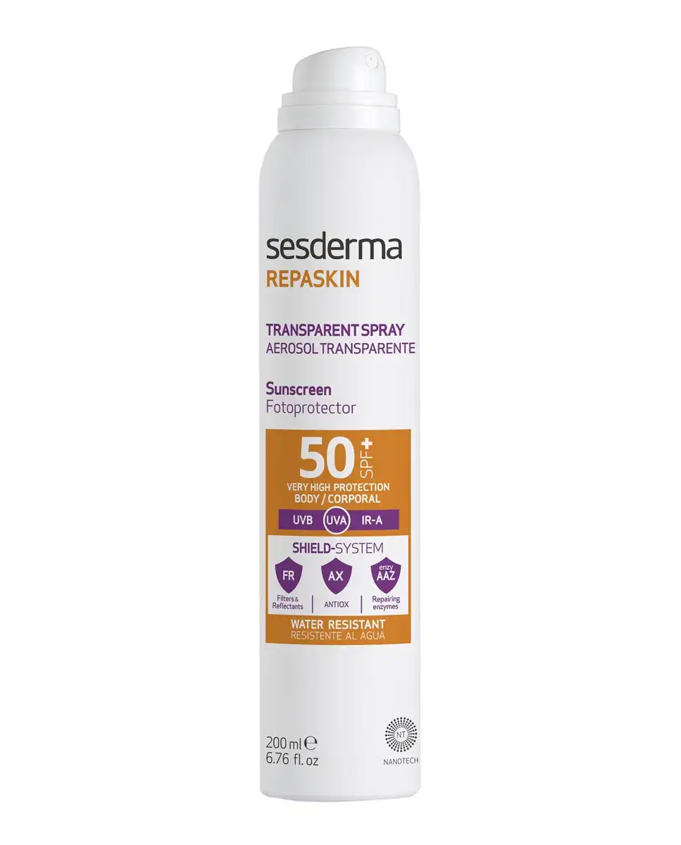 Sesderma - Fotoprotector Repaskin Aerosol Transparente SPF50+ 200 Ml - Sesderma - Comparador de precios