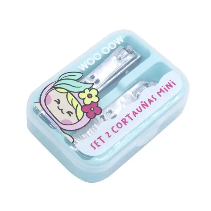 Set 2 Cortauñas Mini - Woo oow - Comparador de precios