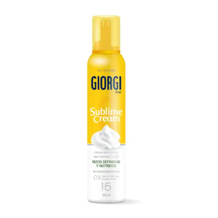Sublime Cream Espuma Rizos Definidos y Nutridos 150 ml - Giorgi - Comparador de precios