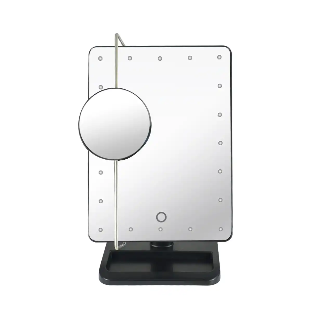 UNIQ - Espejo De Aumento Hollywood Classic Con Luz LED Y Aumento Espejos 1 pieces Negro - UNIQ - Comparador de precios