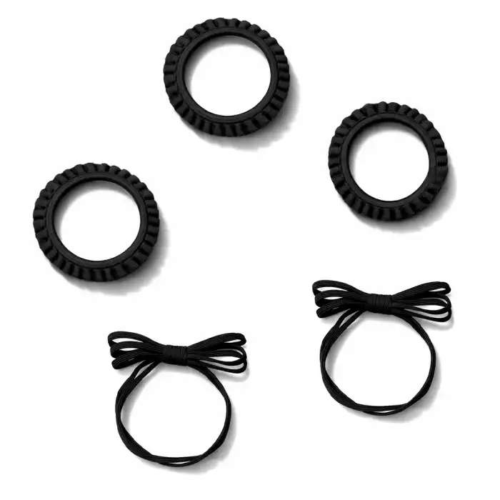¡25% DTO! Set Gomas de Volantes y Lazos - Woo oow - Comparador de precios
