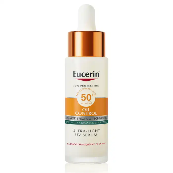 Sun Face Oil Control Serum SPF50+ 30 ml - Eucerin - Comparador de precios