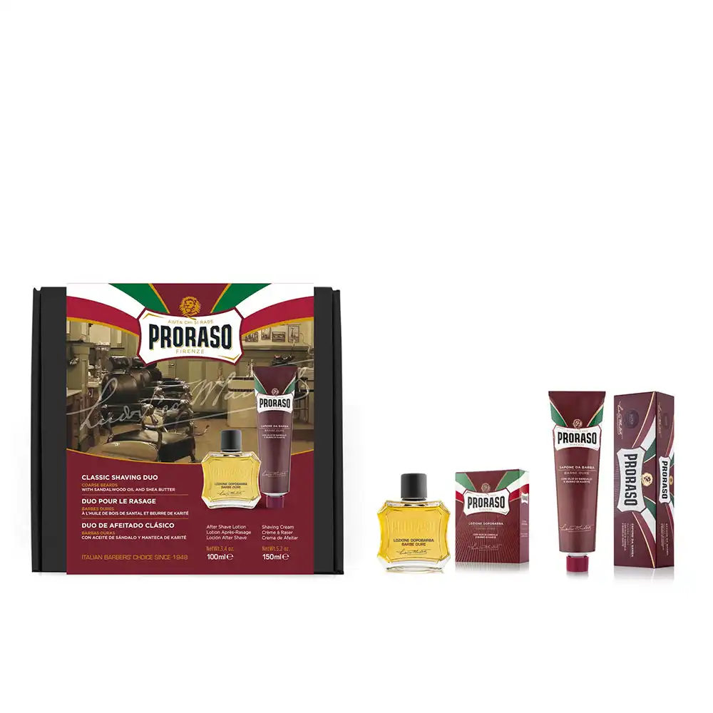 Afeitado Clásico Barbe Dure lote 2 pz - Proraso - Comparador de precios