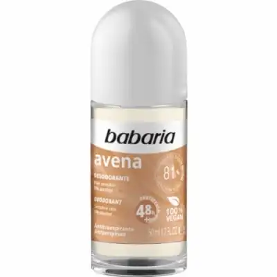 Babaria Babaria Desodorante Rollon Avena, 50 ml - Babaria - Comparador de precios