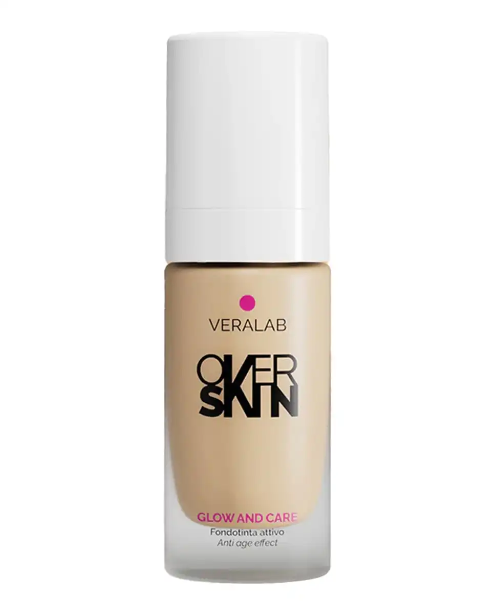 Base de Maquillaje Glow And Care 30 ml Overskin 04 CREAM - Veralab - Comparador de precios