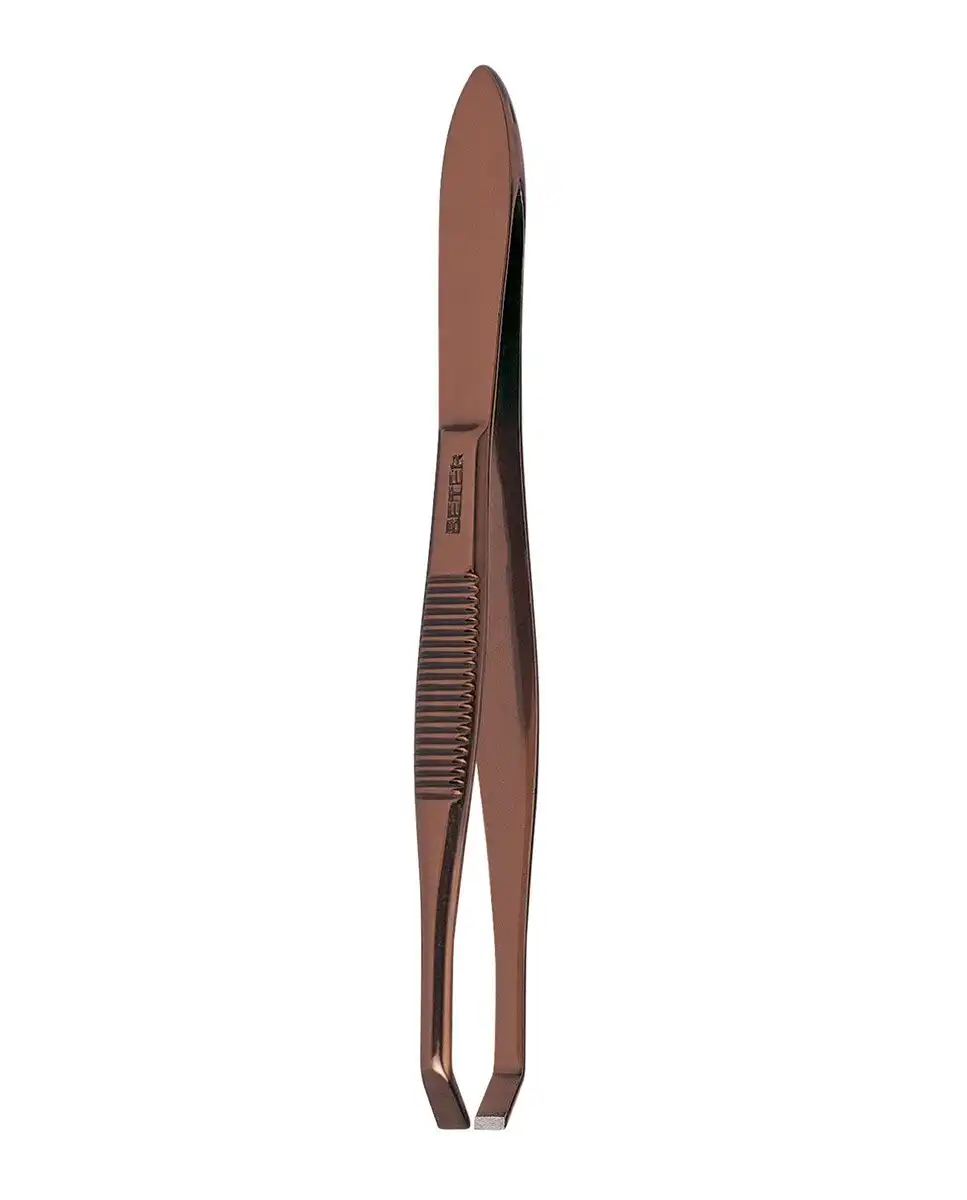 Beter - Pinza De Depilar Punta De Cangrejo Cobreada 8,3 Cm - Beter - Comparador de precios