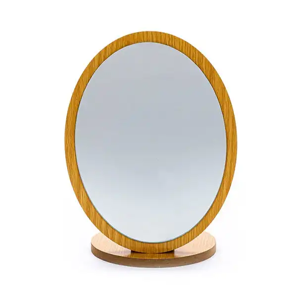 Botanical Wooden Round Mirror - TRI-COASTAL - Comparador de precios