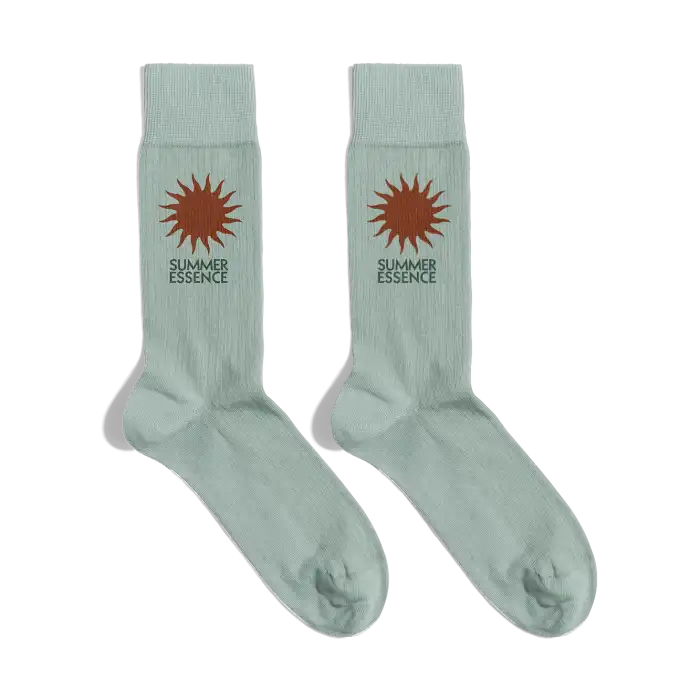 Calcetines Summer essence Blank Aqua Green - BILLY BROWN - Comparador de precios