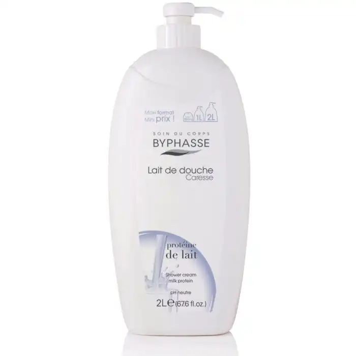 Caresse Crema de Ducha Proteína de Leche 2000 ml - Byphasse - Comparador de precios