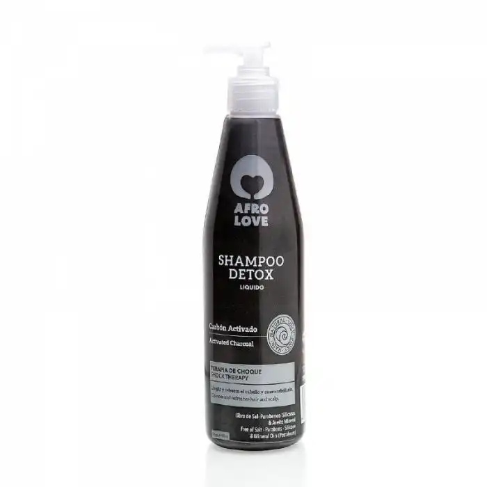 Champú Detox Carbón Activado 290 ml - Afro Love - Comparador de precios