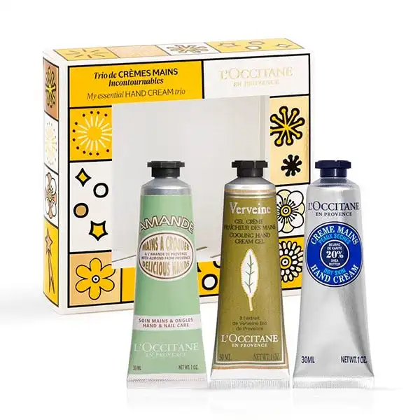 Cofre TrÃo Crema De Manos Clásica - LOccitane - Comparador de precios