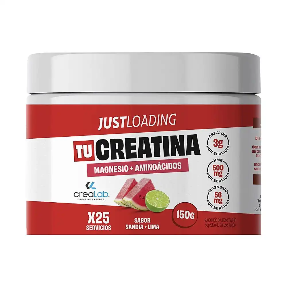 Creatina Sabor Sandía-Lima - Just Loading - Comparador de precios