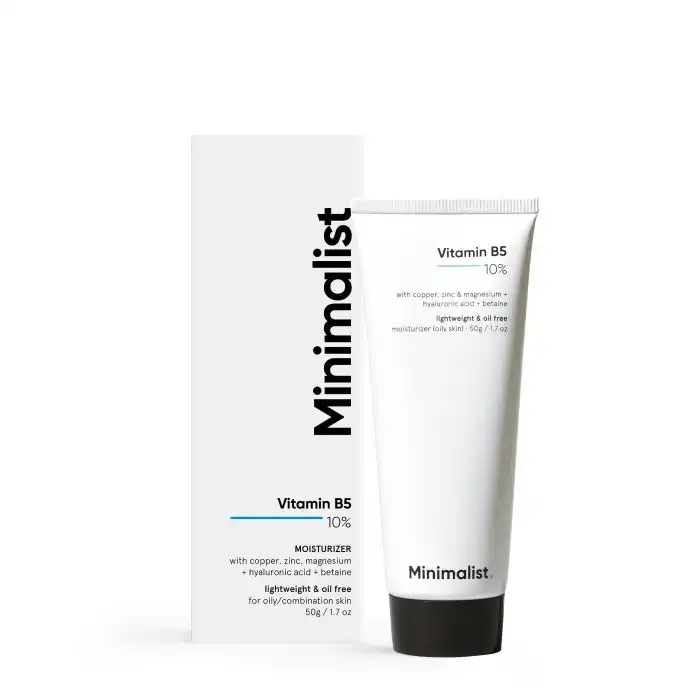 Crema Facial Hidratante Vitamina B5 10% 50 gr - Minimalist - Comparador de precios