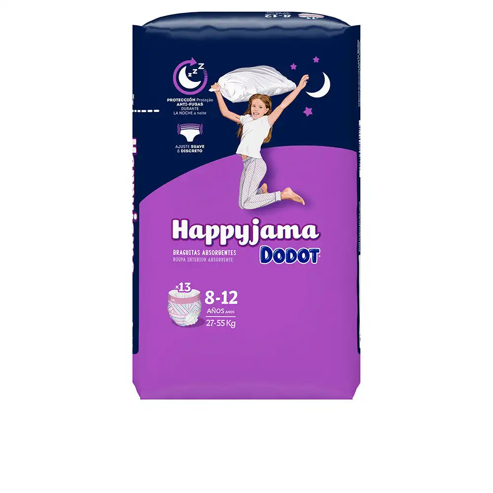Dodot Happyjama Niña T-8 braguita 8-12 años 13 u - Dodot - Comparador de precios