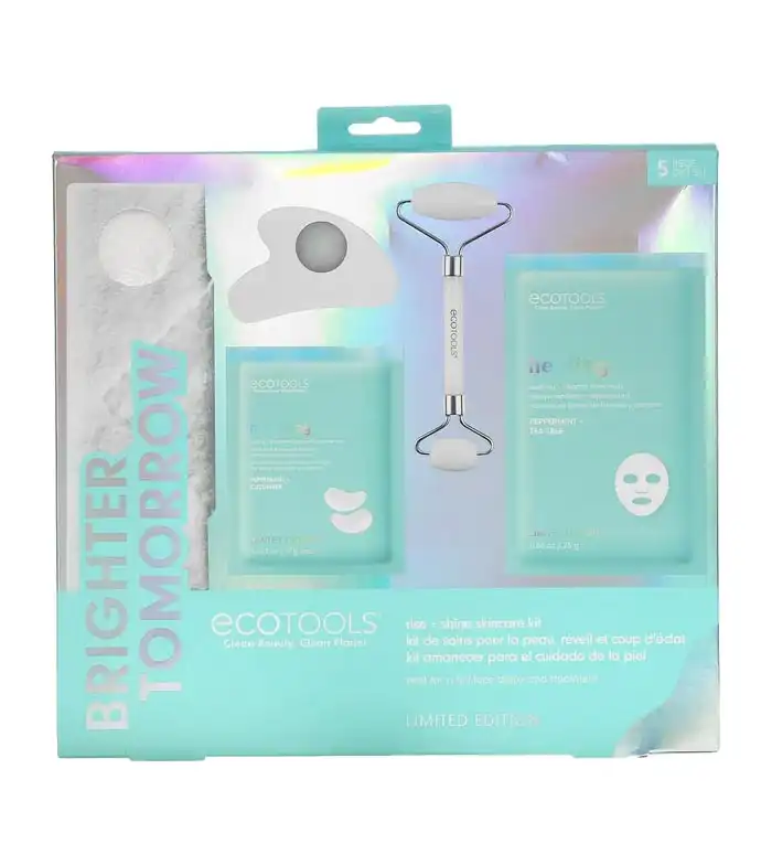 Ecotools - *Brighter Tomorrow* - Set de cuidado facial Rise + Shine Skincare Kit - Ecotools - Comparador de precios