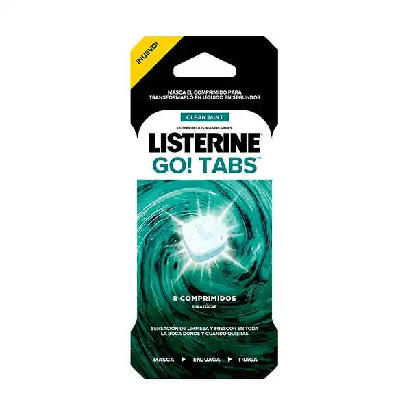 Go! Tabs - Listerine - Comparador de precios