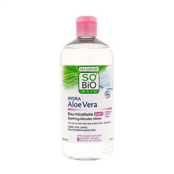 Hydra Aloe Vera Eau Micellaire 3En1 - SOBIO - Comparador de precios