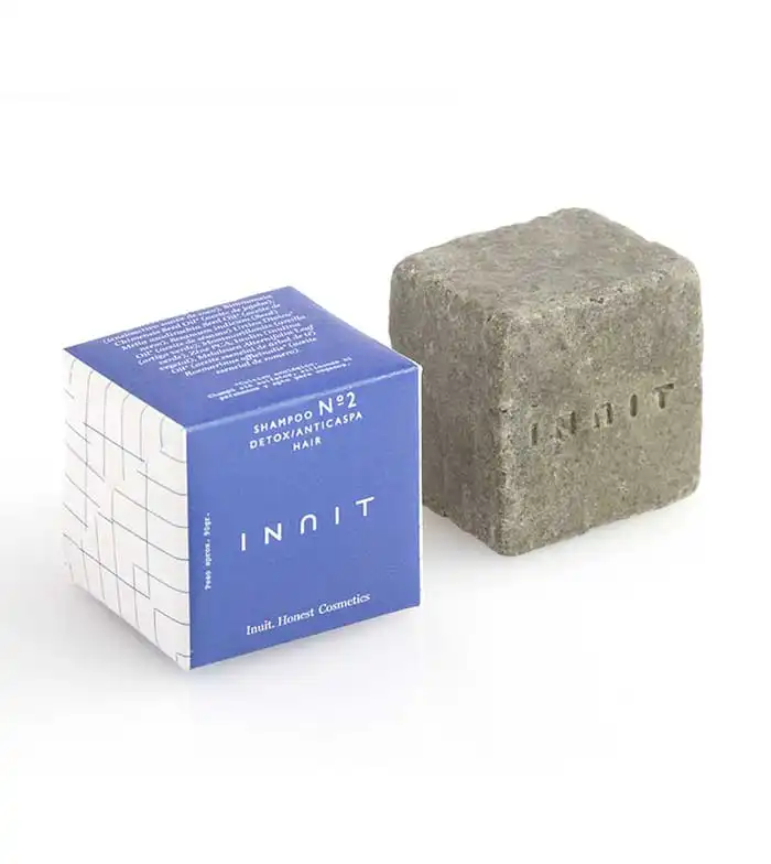 Inuit - Champú sólido anticaspa detox - Nº 2 - Inuit - Comparador de precios