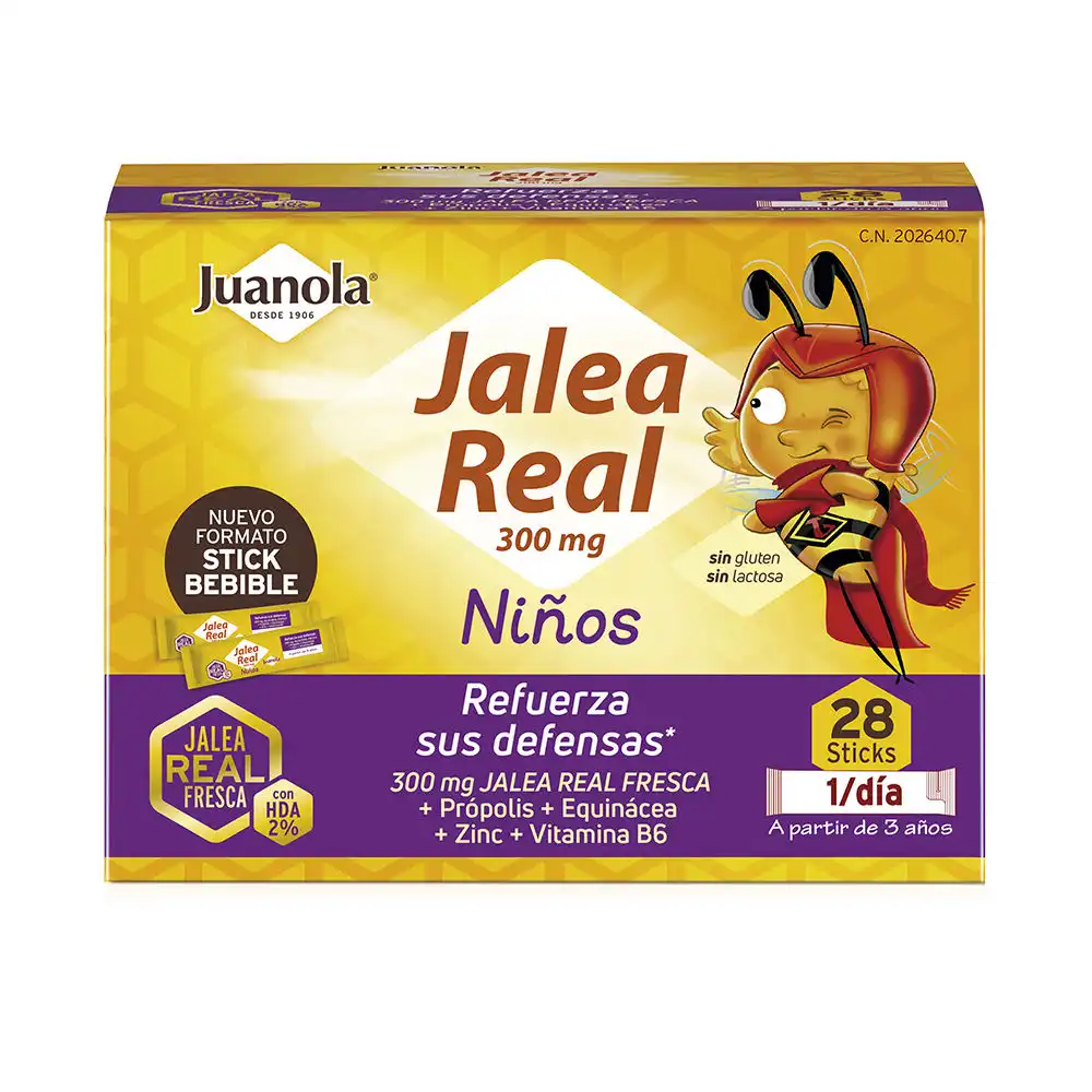 Jalea Real Niños sticks 28 u - Juanola - Comparador de precios
