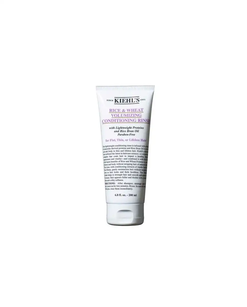 Kiehl's - Acondicionador cabello fino Rice & Wheat Volumizing Conditioning Rinse 200 ml Kiehl´s. - Kiehls - Comparador de precios