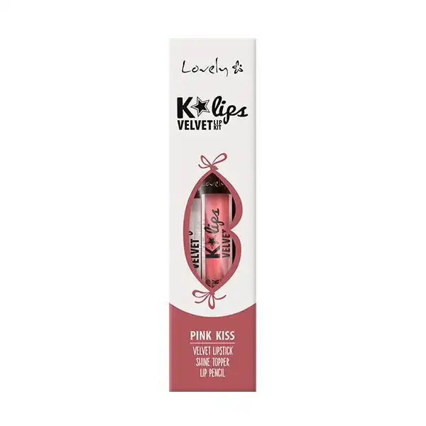 Lips Set K'lips Velvet Nr 3 Pink Kiss - lovely - Comparador de precios