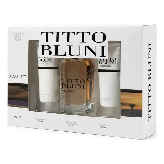 Mejor Dto!   Uomo Assoluto Edt Estuche 75 ml Eau de Toilette - Titto Bluni - Comparador de precios