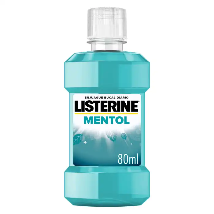 Mentol Enjuague Bucal Aliento Fresco 80 ml - Listerine - Comparador de precios