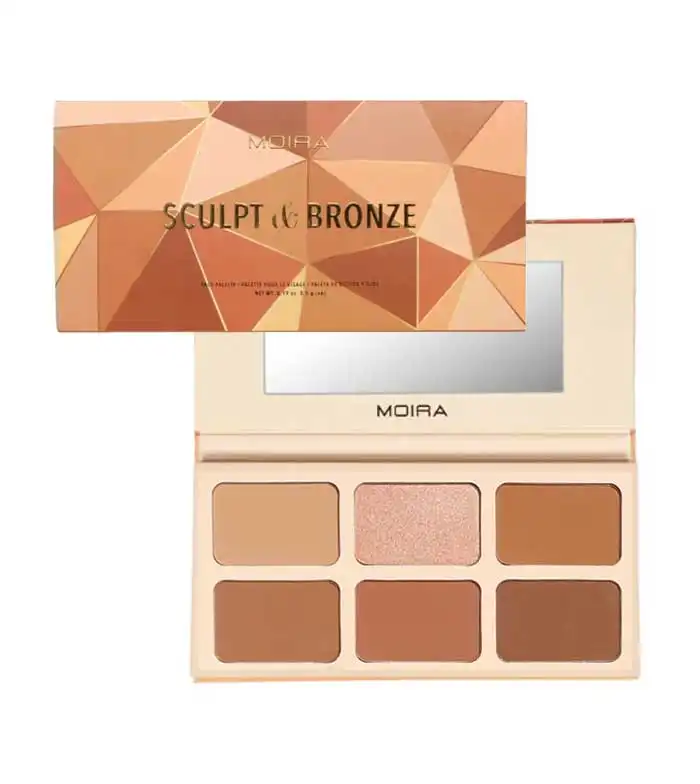 Moira - Paleta de rostro y ojos - Sculpt & Bronze - Moira - Comparador de precios