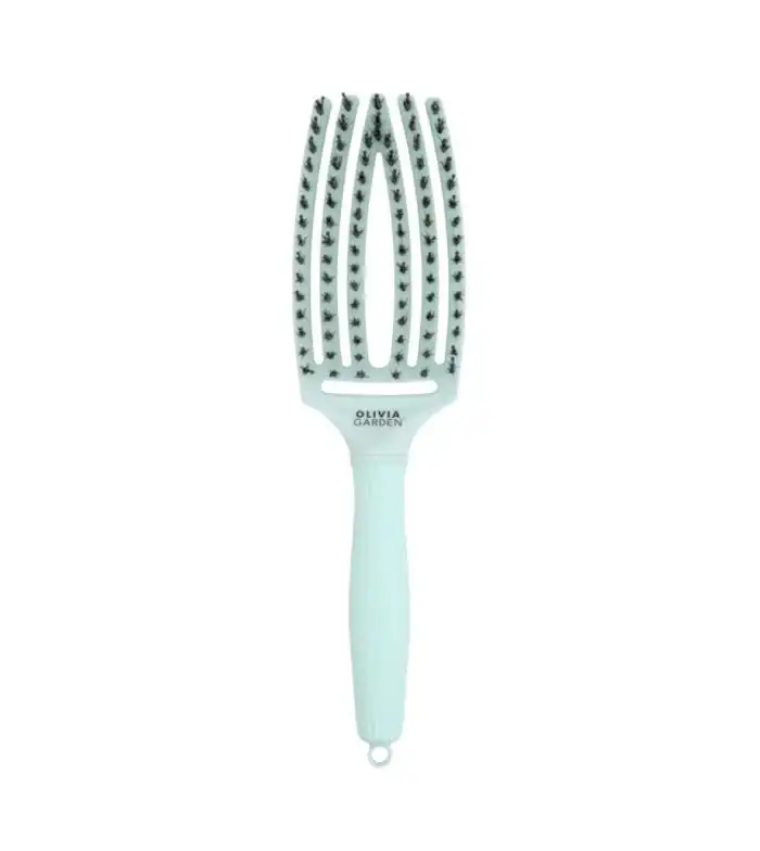 Olivia Garden - *It's a 90's Party* - Cepillo para cabello Fingerbrush Medium - Frizzy Mint - Olivia Garden - Comparador de precios