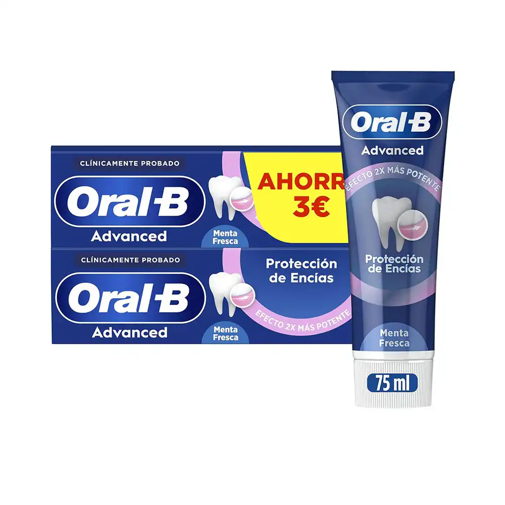 Proteccion Encias pasta dentífrica 2 x 75 ml - Oral-B - Comparador de precios