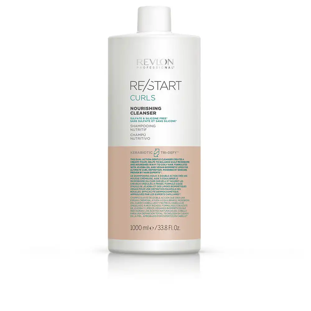 RE-START curls nourishing cleanser 1000 ml - Revlon - Comparador de precios