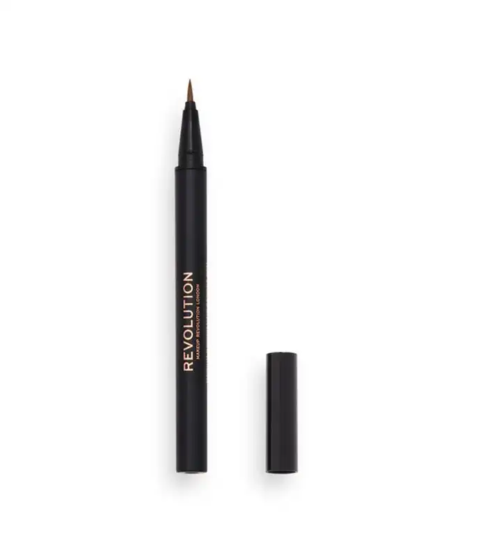 Revolution - Lápiz de cejas Hair Stroke Brow Pen - Light Brown - Makeup Revolution - Comparador de precios