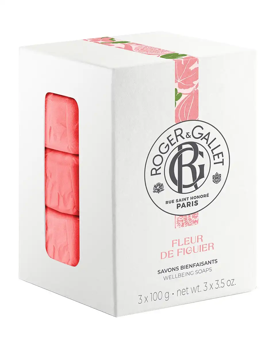 Roger&Gallet - Jabón Fleur Fig Savon 3X100 G - Roger&Gallet - Comparador de precios