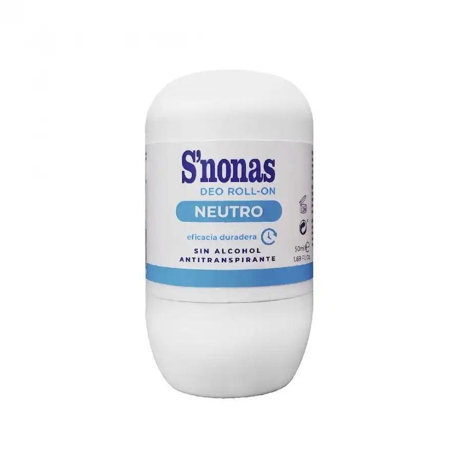 S'Nonas - Deo Roll On Neutro Desodorantes 50 ml unisex - Snonas - Comparador de precios