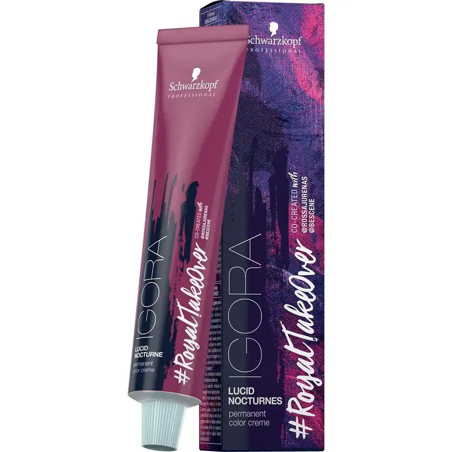 Schwarzkopf Professional - #RoyalTakeOver Crema colorante permanente Nocturne Tintes temporales 60 ml Negro female - Schwarzkopf Professional - Comparador de precios