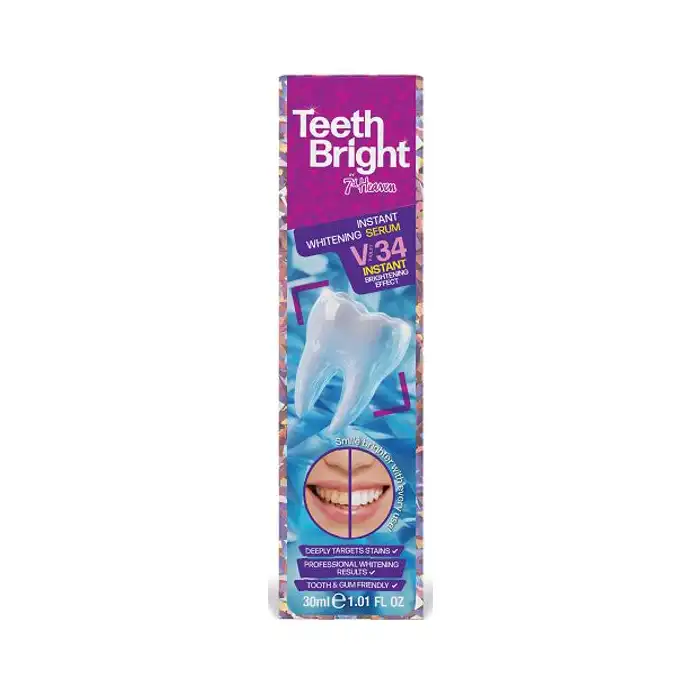 Sérum Blanqueador Dental Teeth Bright 30 ml - 7th Heaven - Comparador de precios
