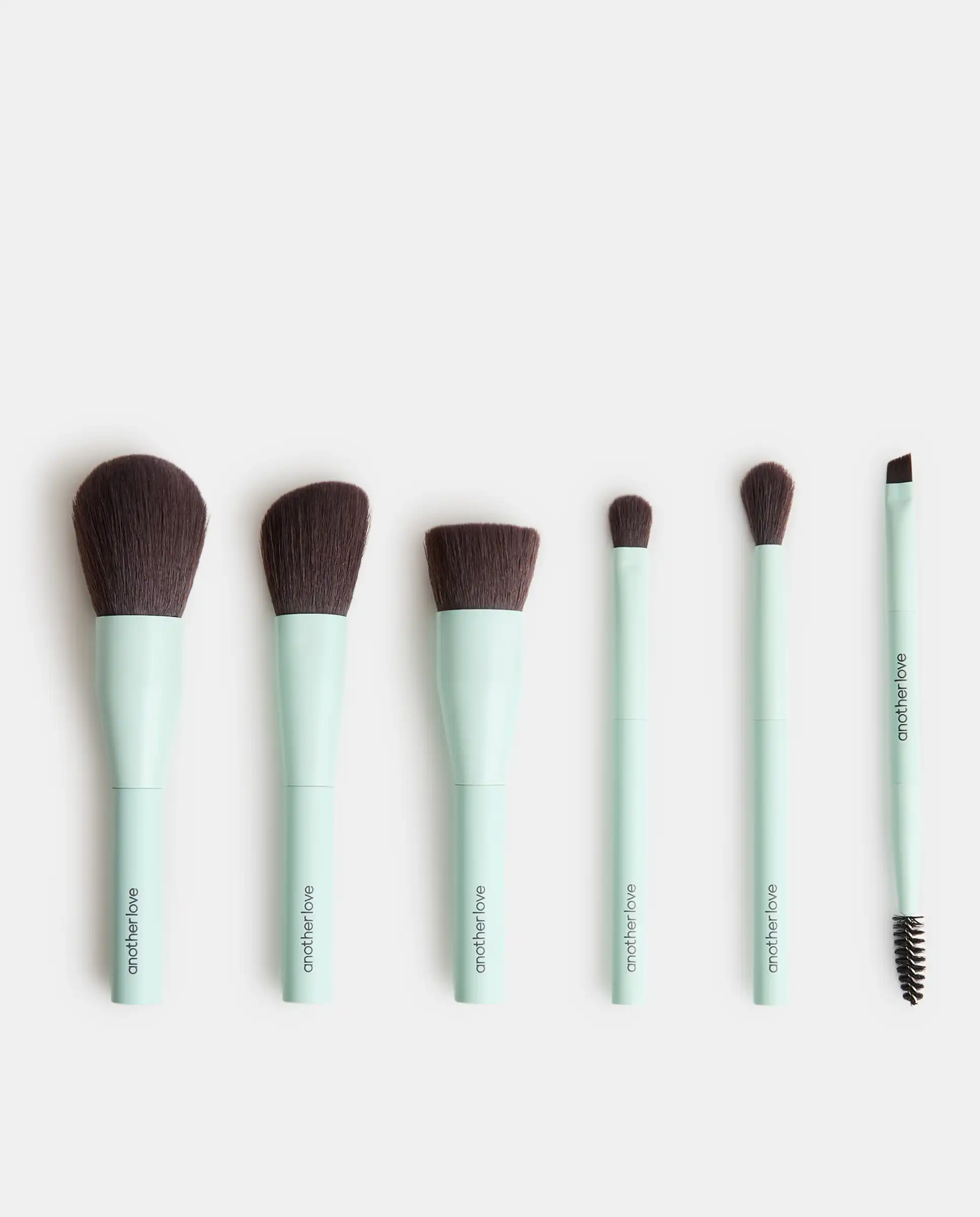 Set 6 Brochas y Pinceles de Viaje Another Love Menta - Another Love - Comparador de precios