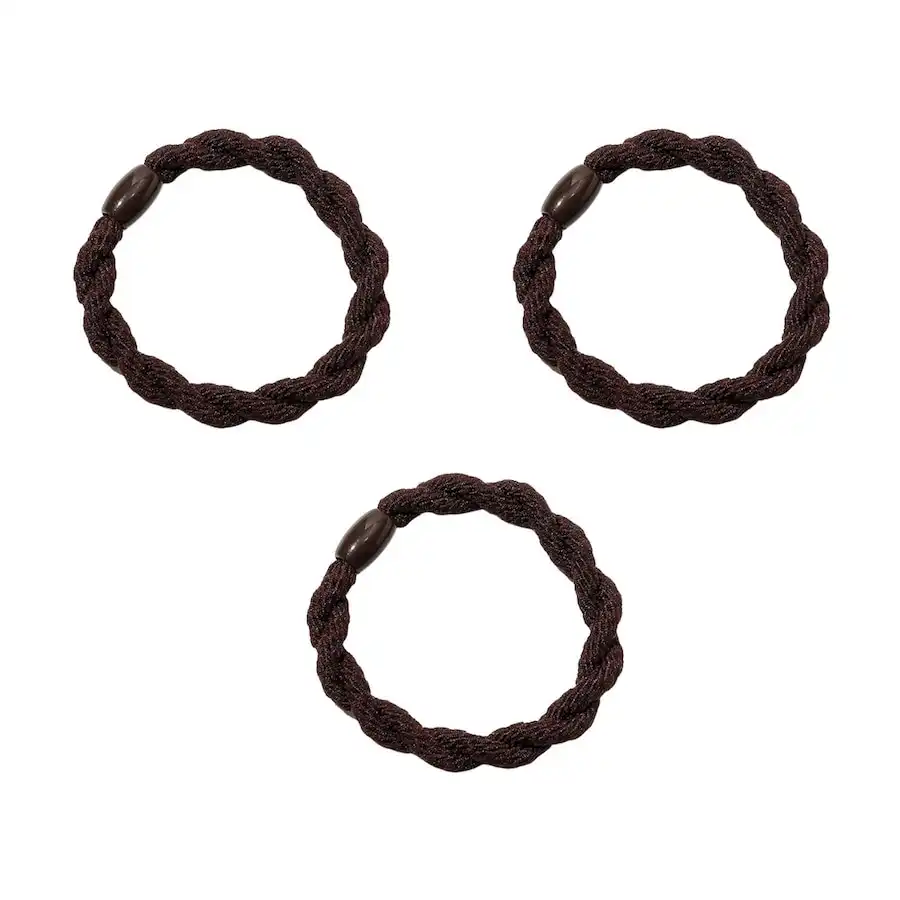 SOHO - Gomas Para El Cabello Karoline Gomas para cabello 3 pieces Negro unisex - Soho - Comparador de precios