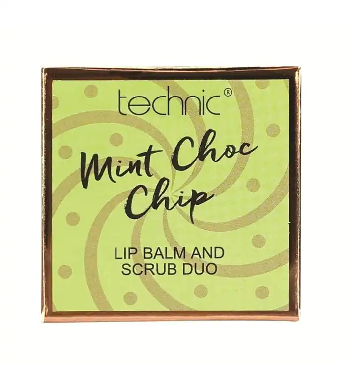 Technic Cosmetics - Dúo de bálsamo y exfoliante de labios - Mint Choc Chip - Technic Cosmetics - Comparador de precios