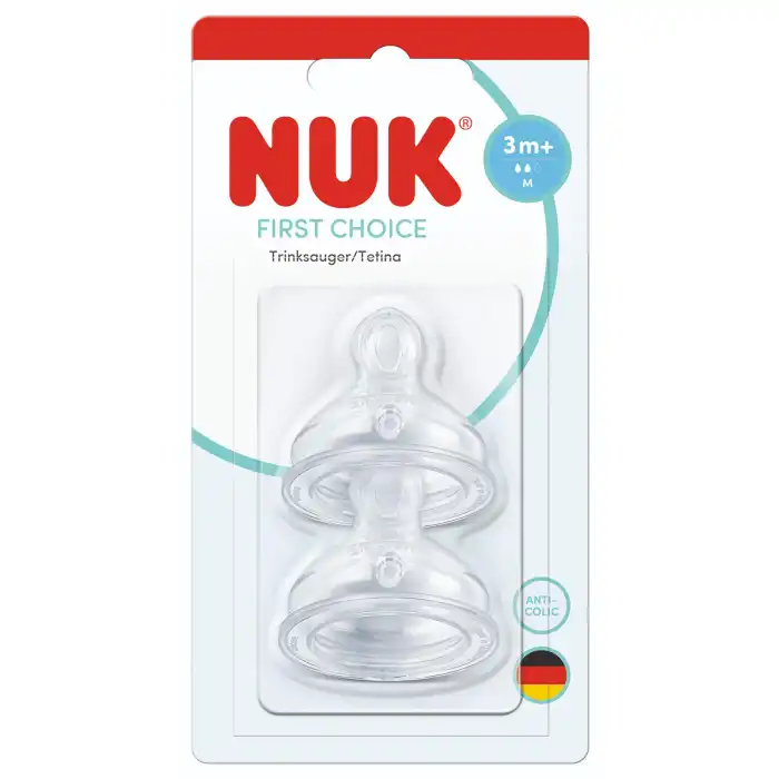 Tetina First Choice+ Flujo M +3 Meses - NUK - Comparador de precios