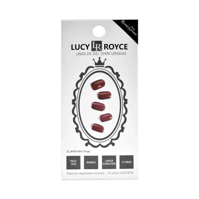 Uñas de Gel Semicuradas  Rose - Rose - Rose - Rose - Comparador de precios