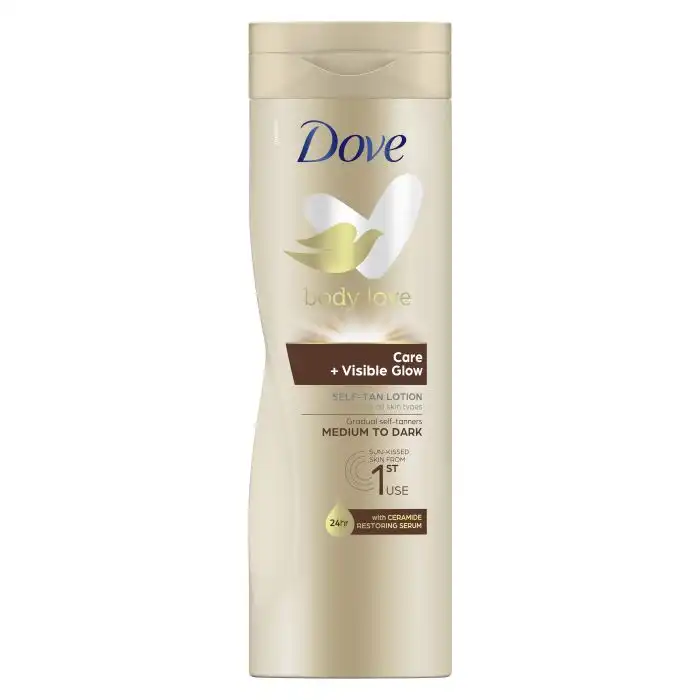 Visible Glow Loción Autobronceadora 400 ml - DOVE - Comparador de precios